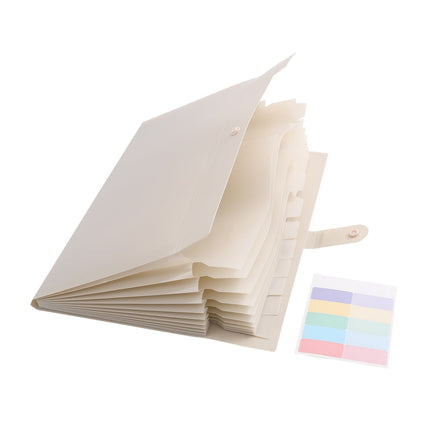 LGCASL Expanding File Organizer with 8/12 Pockets Accordion File Folders with Labels Portable Document Paper Bill Receipt Organizer Home College Schǒ-ǒl Letter Size twelve C.