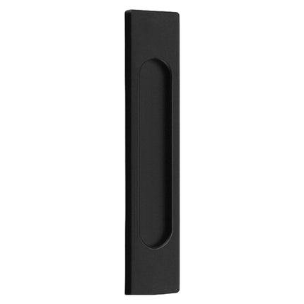 LGCASL No-Drill Sliding Door Handle, Square Matte Black Stick Sliding Door Pulls Aluminum Alloy Flush Pull Punch Free Handle for Sliding Door Cabinets Barn Doors M.
