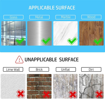 LGCASL Transparent Window Weather Sealing Tape Weather Stripping Free Window Insulation Caulk Tape for Doors Shower Glass Bathroom 0.5mm*5cm*10m Clear.