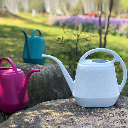 LGCASL Pot Watering Jug Small Plant Indoor Watering Plant Indoor Watering Jug Long Spout Watering Jug Watering Garden Pot Household Watering Jug Watering Garden Kettle （2L） Yellow.