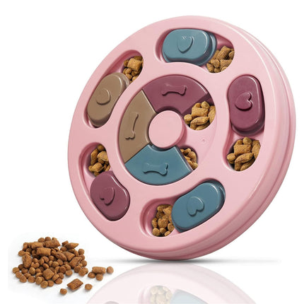 LGCASL Dog Brain-Boosting Food Feeder (Green), Dog Puzzles Dogs Foodes Puzzle Feeder Toys for Iq Training & Mental Enrichment Dog Puzzle, Green Blue.