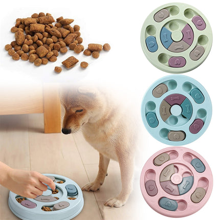 LGCASL Dog Brain-Boosting Food Feeder (Green), Dog Puzzles Dogs Foodes Puzzle Feeder Toys for Iq Training & Mental Enrichment Dog Puzzle, Green Blue.