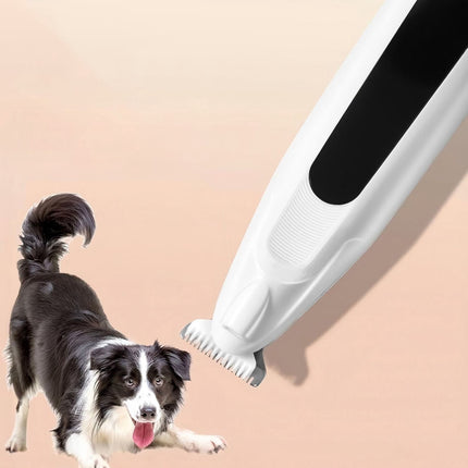 LGCASL Pet Grooming Kit, Small to Medium-Sized Pet Grooming Tools Dog Trimmer Pet Precision Trimmer for Cordless Dog Clipper Trimmer for Dogs Usb Rechargeable Noise Dog Grooming for Ears, White Pink.