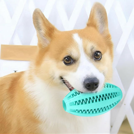 LGCASL Pet Toy Ball Dog Puzzle Toy 1 Pack Interactive Dog Toys for Dispensing Puppy Toys for Teething Puppy for Teeth/Slow Feeder/Iq Training/Playing, Yellow Light blue.