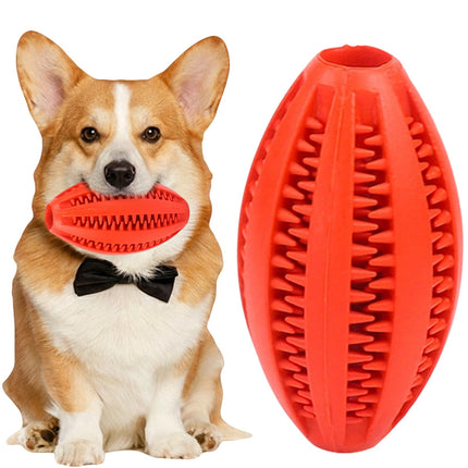 LGCASL Pet Toy Ball Dog Puzzle Toy 1 Pack Interactive Dog Toys for Dispensing Puppy Toys for Teething Puppy for Teeth/Slow Feeder/Iq Training/Playing, Yellow Red.