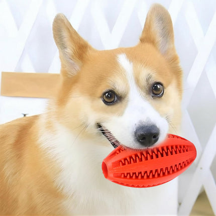LGCASL Pet Toy Ball Dog Puzzle Toy 1 Pack Interactive Dog Toys for Dispensing Puppy Toys for Teething Puppy for Teeth/Slow Feeder/Iq Training/Playing, Yellow Red.