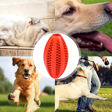 LGCASL Pet Toy Ball Dog Puzzle Toy 1 Pack Interactive Dog Toys for Dispensing Puppy Toys for Teething Puppy for Teeth/Slow Feeder/Iq Training/Playing, Yellow Red.