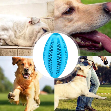 LGCASL Pet Toy Ball Dog Puzzle Toy 1 Pack Interactive Dog Toys for Dispensing Puppy Toys for Teething Puppy for Teeth/Slow Feeder/Iq Training/Playing, Yellow Sky Blue.