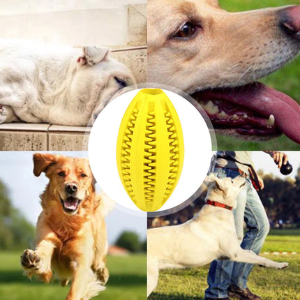LGCASL Pet Toy Ball Dog Puzzle Toy 1 Pack Interactive Dog Toys for Dispensing Puppy Toys for Teething Puppy for Teeth/Slow Feeder/Iq Training/Playing Yellow.
