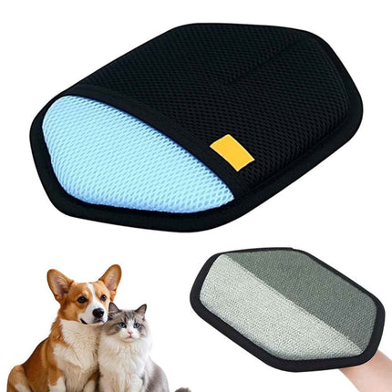Pet Static Electricity Hair Removal Gloves Pet Remover 2026 New Electrostatic Pet Removal Gloves for Dogs Thickened Brush Reusable Washable Pet Remover Glove Tool for Furniture Couch Car Blue.