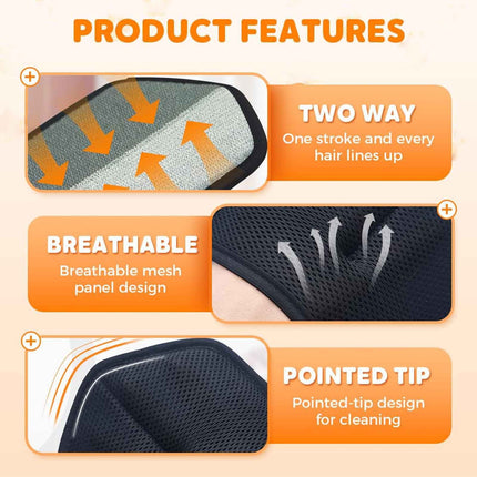 Pet Static Electricity Hair Removal Gloves Pet Remover 2026 New Electrostatic Pet Removal Gloves for Dogs Thickened Brush Reusable Washable Pet Remover Glove Tool for Furniture Couch Car Blue.