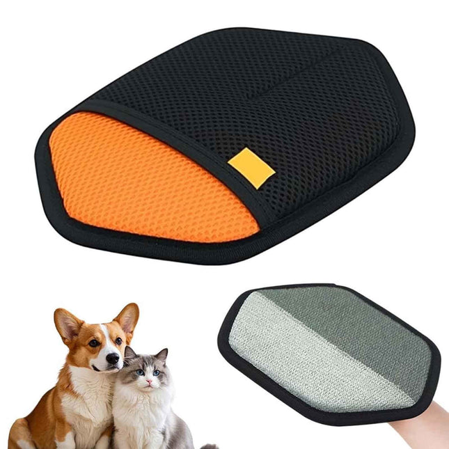 Pet Static Electricity Hair Removal Gloves Pet Remover 2026 New Electrostatic Pet Removal Gloves for Dogs Thickened Brush Reusable Washable Pet Remover Glove Tool for Furniture Couch Car, Blue Orange.