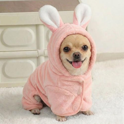 LGCASL 2026 New Puppy Bathrobe with Hood, Dog Bathrobe Absorbent Towel for Small Dogs Fast Drying Dog Robe Coat with Hood Puppy Towel Wrap Pet Grooming After Shower (Blue, Xs) XL Pink.