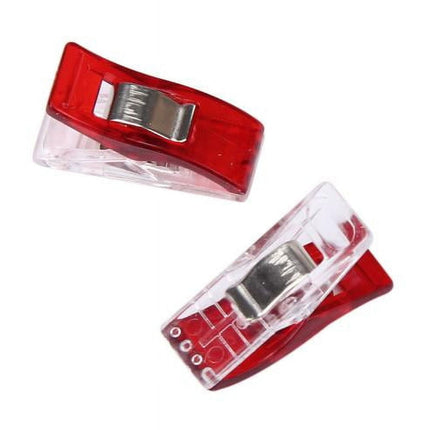 WQQZJJ Office Supplies 50 PCS Clear Sewing Craft Quilt Binding Plastic Clips Clamps Pack RD Up To 40% Off Home on Clearance.