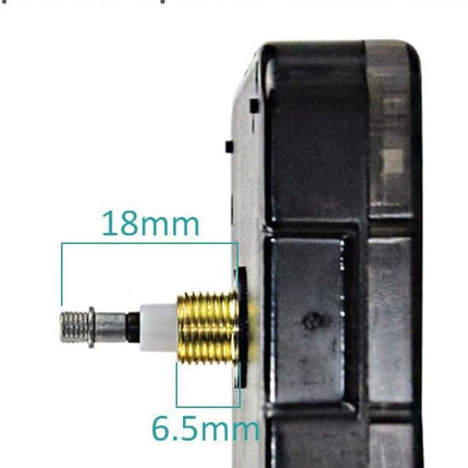 Quartz DIY Wall Clock Movement Mechanisms Battery Powered DIY Repair Parts Replacement.