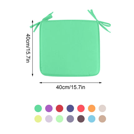Clearance! JWDX Cushion, Dining Chair Cushion, Clearance Square Strap Garden Chair Pads Seat Cushion for Outdoor Bistros Stool Patio Dining Room Yellow.
