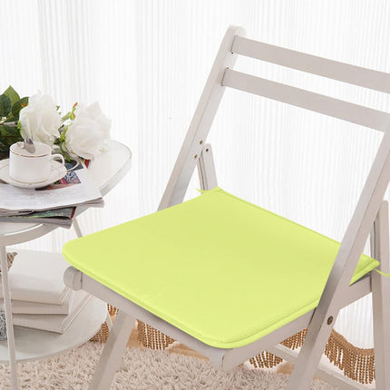 Clearance! JWDX Cushion, Dining Chair Cushion, Clearance Square Strap Garden Chair Pads Seat Cushion for Outdoor Bistros Stool Patio Dining Room Yellow.