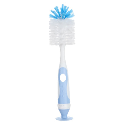 JWDX Brush, Cleaning Brush, Children Pacifier Brush Milk Bottle Water Cup Cleaning Brush Can Stand Milk Bottle Brush Function Two In One Cleaning Brush Blue.