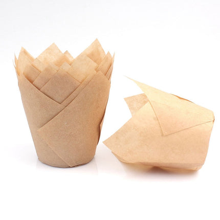 JWDX Tart Cup Clearance! Cupcake Liners Cup Paper Tuli Baking Wrappe Case Cake Muffin Cup Box, Egg Tart Cup Promotion Include 50+1Pc Cup Holder G.