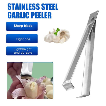 2x Fish Bone Tweezers Set Garlic Peeler Garlic Tweezer Remover Tool Tongs for Cooking Practical Gadgets Vegetables Tools.