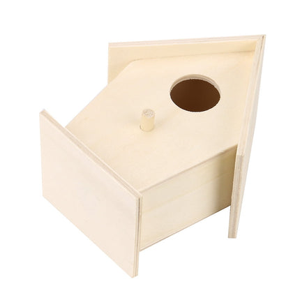Clearance! Ttybhh Bird Feeders, Dox Box Box House Bird Box Bird House Bird Bird House Wooden Other Khaki.