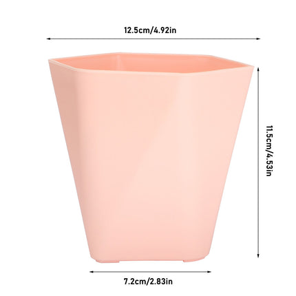 JWDX Flower Pots Clearance, Gardening Suppliesbalcony Household Plastic Flower Pot Resin Nordic Thicken Large Flower Pot, Suitable for Indoor and Outdoor Green Plant Planting White Z1-Pink.