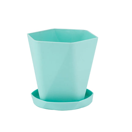 JWDX Flower Pots Clearance, Gardening Suppliesbalcony Household Plastic Flower Pot Resin Nordic Thicken Large Flower Pot, Suitable for Indoor and Outdoor Green Plant Planting Green Z1-Green.