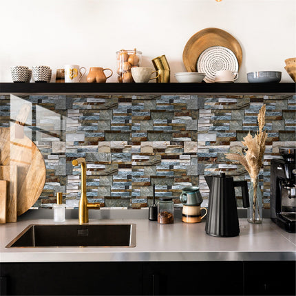 Clearance! JWDX Wall Sticker, Wall Stickers Promotion, Mosaics Wall Tile Stickers Peel and Stick Backsplash Self Adhesive Decals Vinyl Home Decor Diy Splashbacks 4Pc White.