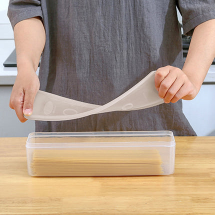 Clearance Sale! Ttybhh Food Storage, Pasta Container Noodle Storage Box Plastic Noodle Box Sealed Refrigerator Vermicelli Grain Storage Box with Lid Khaki.
