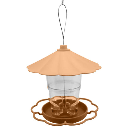 JWDX BigBird Outdoor Hanging Wild Bird Feeder, Plastic, Brown Z2-Brown.