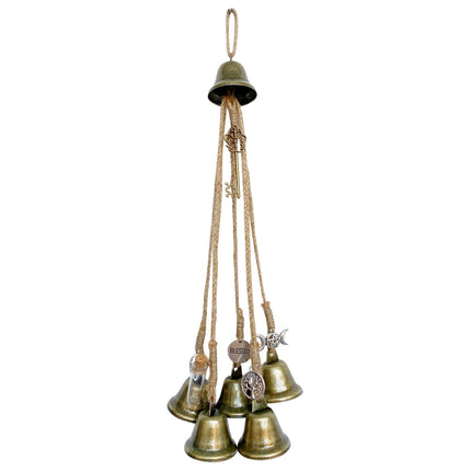 Clearance! JWDX Wind Chimes, Wind Chimes Promotion, Witch Bells 1 Pieces Door Knob Hanger Witchcraft Decor Wind Chimes Positive Energy Decor Home B.
