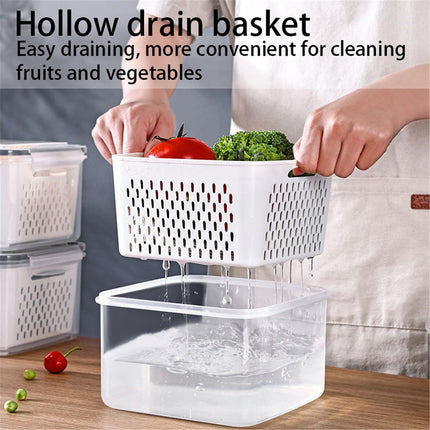 JWDX Food Storage Clearance! Creative Hen Shaped Egg Storage Rack Farm the Coop Egg Storage Rack Wooden Egg Rack Kitchen Storage Organizing Rack include 1X Drain Basket and Fresh-Keeping Box A.