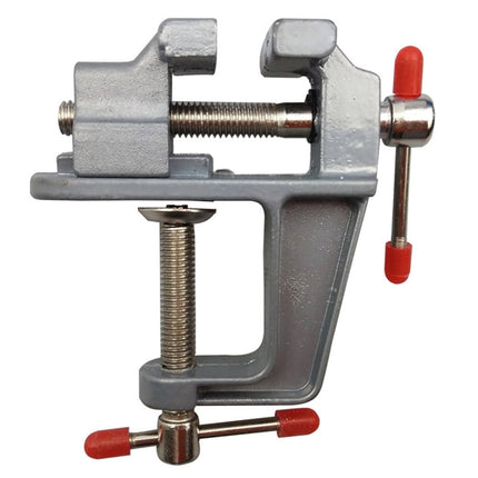 Bench Vice Table Vice Vise Hobby Lock Swivel Aluminum Craft Jewelry Clamp Other, Screwdriverclearance Sale, 1 Table Vise Silver.