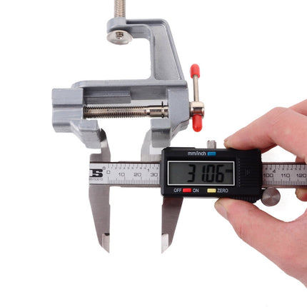 Bench Vice Table Vice Vise Hobby Lock Swivel Aluminum Craft Jewelry Clamp Other, Screwdriverclearance Sale, 1 Table Vise Silver.