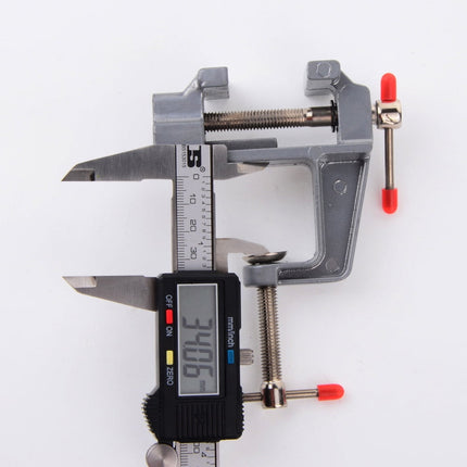 Bench Vice Table Vice Vise Hobby Lock Swivel Aluminum Craft Jewelry Clamp Other, Screwdriverclearance Sale, 1 Table Vise Silver.
