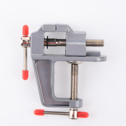 Bench Vice Table Vice Vise Hobby Lock Swivel Aluminum Craft Jewelry Clamp Other, Screwdriverclearance Sale, 1 Table Vise Silver.
