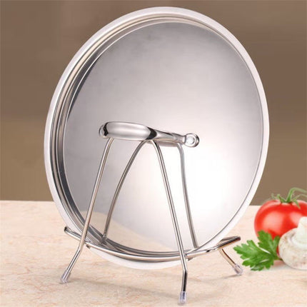Eewia Rack Clearance! Stainless Steel Cutting Board Rack Household Pot Cover Rack Sitting Kitchen Chopping Board Shelving Shelving Sticky Board Cutting Board Rack Countertop, Include 1*Storage Rack Silver.