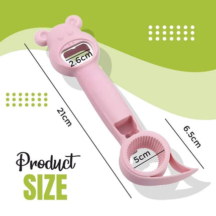 JWDX Bottle and Can Openers Clearance! Opener 4Pcs Can Cap Canned Bottle Home Bottle Multifunctional 4-In-1 Kitchen，Dining & Bar, Four in One Corkscrew Promotion Include 4 × Bottle Opener AS shown.