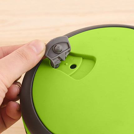 JWDX Storage Containers Clearance! Stainless Steel Round 1 Layer Insulated Food Thermal Containers Lunch Box Case, Storage Container Promotion Include 1Pc Round Lunch Box Green.