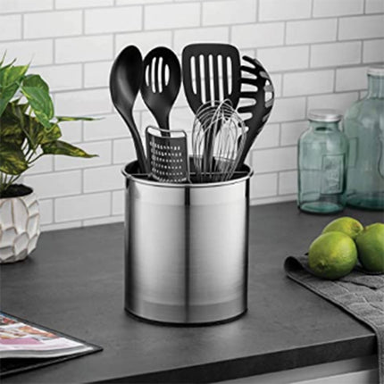 JWDX Storage Containers Clearance! Kitchen Living Room Storage Bucket Household Stainless Steel Lidless Rotating Partition Storage Bucket Desktop Storage Bucket, Include A Storage Bucket Grey.