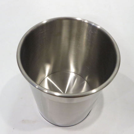 JWDX Storage Containers Clearance! Kitchen Living Room Storage Bucket Household Stainless Steel Lidless Rotating Partition Storage Bucket Desktop Storage Bucket, Include A Storage Bucket Grey.