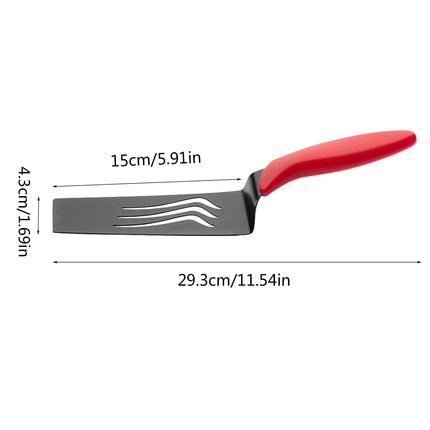 JWDX Cooking Utensils Clearance! Stainless Steel Pizza Spatula Transfer Shovel Triangle Spatula Long Dish Spatula Frying Spatula Baked Pizza Transfer Tool, Include A Pizza Peel AS shown.