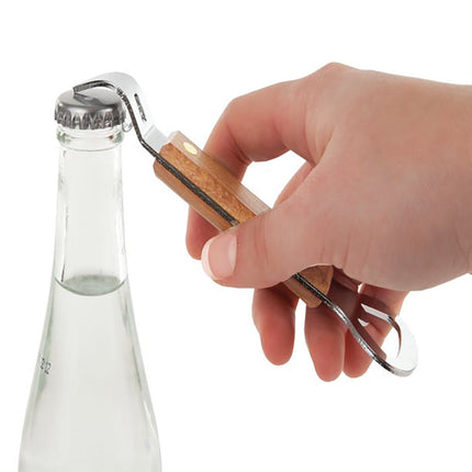 JWDX Bottle and Can Openers Clearance! Beer Opener with Wooden Handle Can Openers are Used for Kitchen Miscellaneous Items, Bottle Opener Promotion Include 1Pc Small Household Can Opener Brown.