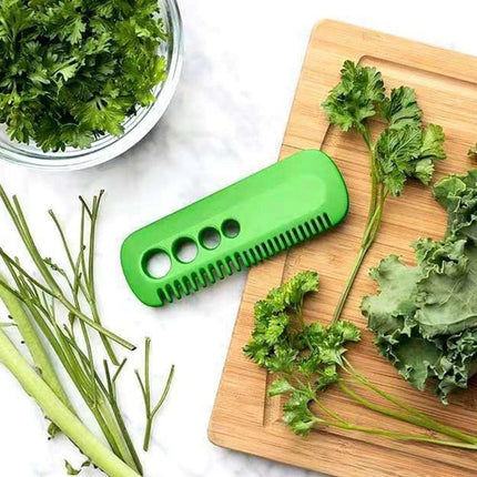 JWDX Peeler Clearance! Vegetable Leaf Peeler Herb Stripper Hand Held Leaf Stem Stripping Tool Herb Stripper, Kitchen Peeler Promotion Include 1×Multi-Function Peeling Comb Green.