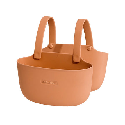 JWDX Drain Rack Clearance! Double Layer Kitchen Sink Storage Hanging Bag Home Multis Function Faucet Debris Storage, Kitchen Drain Rack Promotion Include 1Pc Drain Basket C.