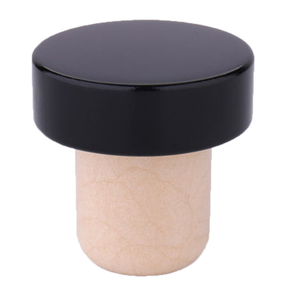 JWDX Wine Stopper Clearance! 24Pc T Shaped Stopper Cork Wine Stopper Bottle Stoppers Reusable Wine Bottle Stopper Sealing Plug Bottle Cap for Wine Beer Bottles, Include 24Pc Beer Bottle Stopper Black.