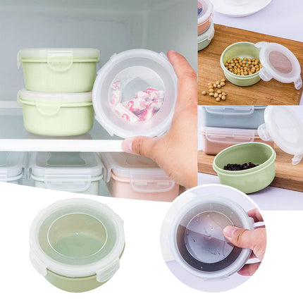 JWDX Storage Containers Clearance! Simple Refrigerator Preservation Box Small Lunch Box Kitchen Lunch Box Plastic Storage Box Sealed Box for Lunch Kitchen Arrangement, Include 1* Bento Box A.