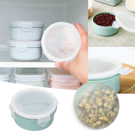 JWDX Storage Containers Clearance! Simple Refrigerator Preservation Box Small Lunch Box Kitchen Lunch Box Plastic Storage Box Sealed Box for Lunch Kitchen Arrangement, Include 1* Bento Box B.