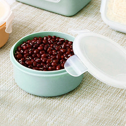 JWDX Storage Containers Clearance! Simple Refrigerator Preservation Box Small Lunch Box Kitchen Lunch Box Plastic Storage Box Sealed Box for Lunch Kitchen Arrangement, Include 1* Bento Box B.