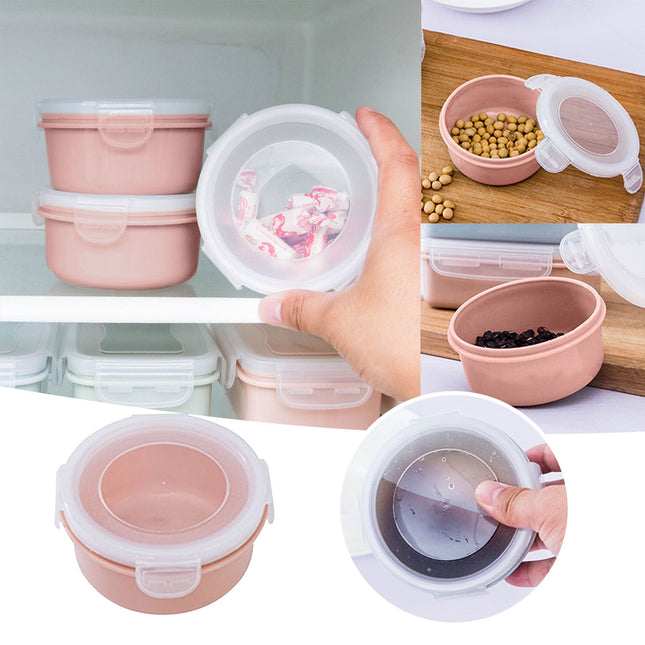 JWDX Storage Containers Clearance! Simple Refrigerator Preservation Box Small Lunch Box Kitchen Lunch Box Plastic Storage Box Sealed Box for Lunch Kitchen Arrangement, Include 1* Bento Box C.